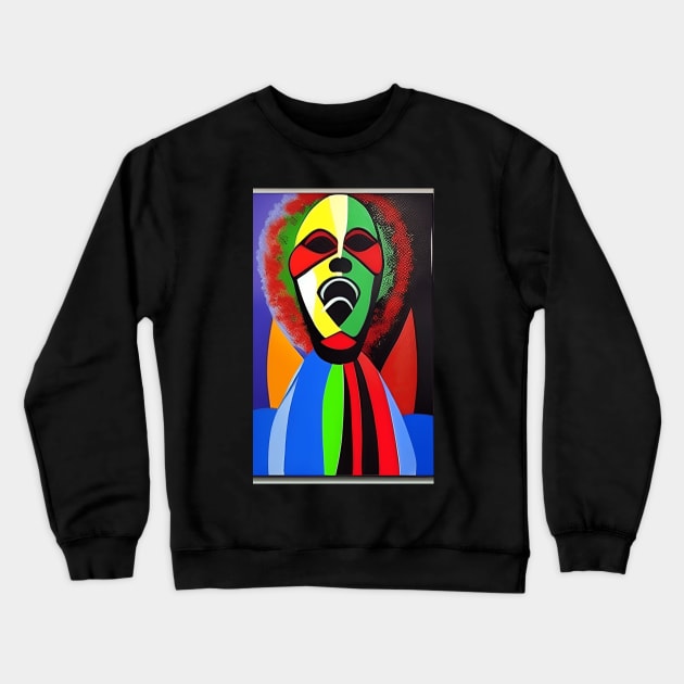 Impact of Solitude Crewneck Sweatshirt by Psychedeers